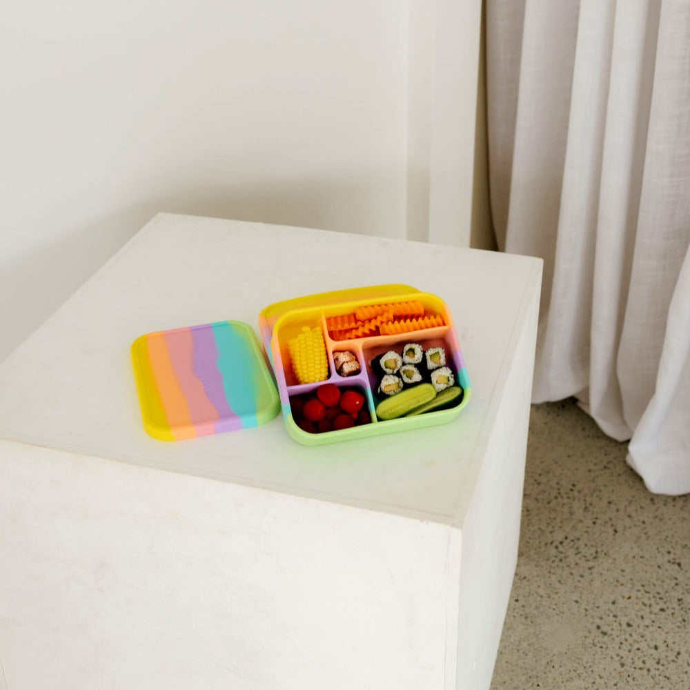 Rainbow Old Logo Bento Lunchbox