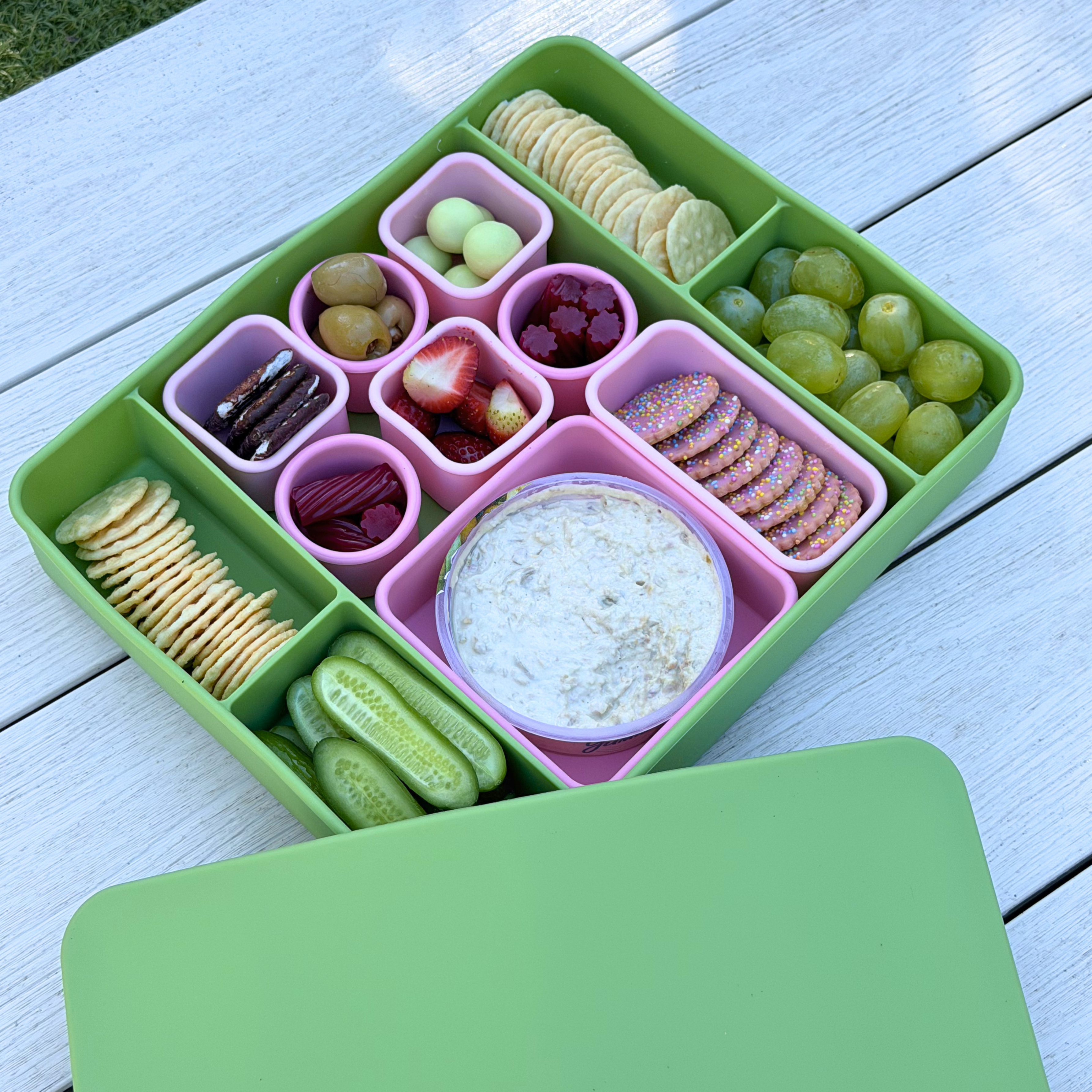 Strawberry Matcha Platter Box