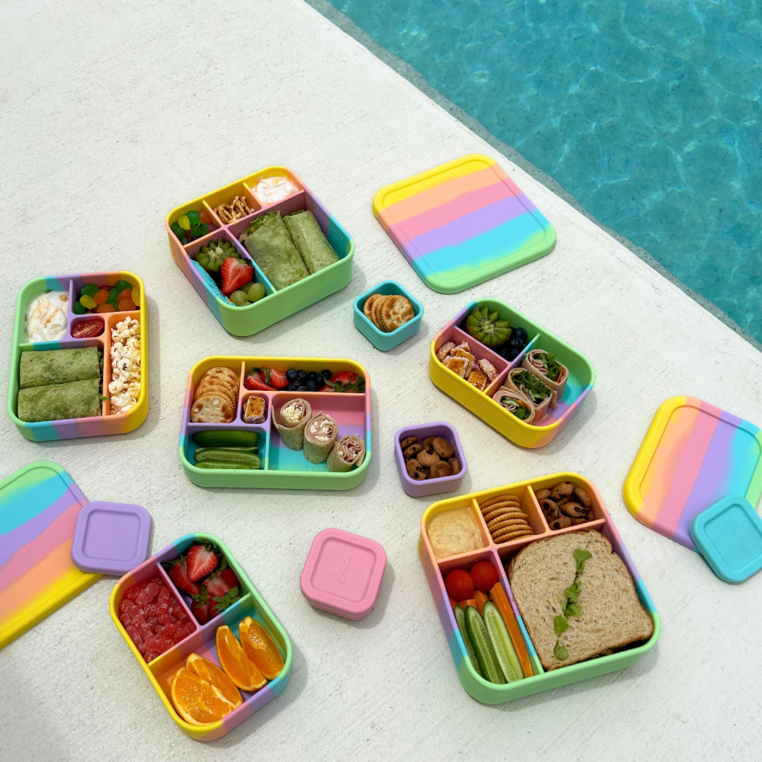 Rainbow Old Logo BIG Bento Lunchbox