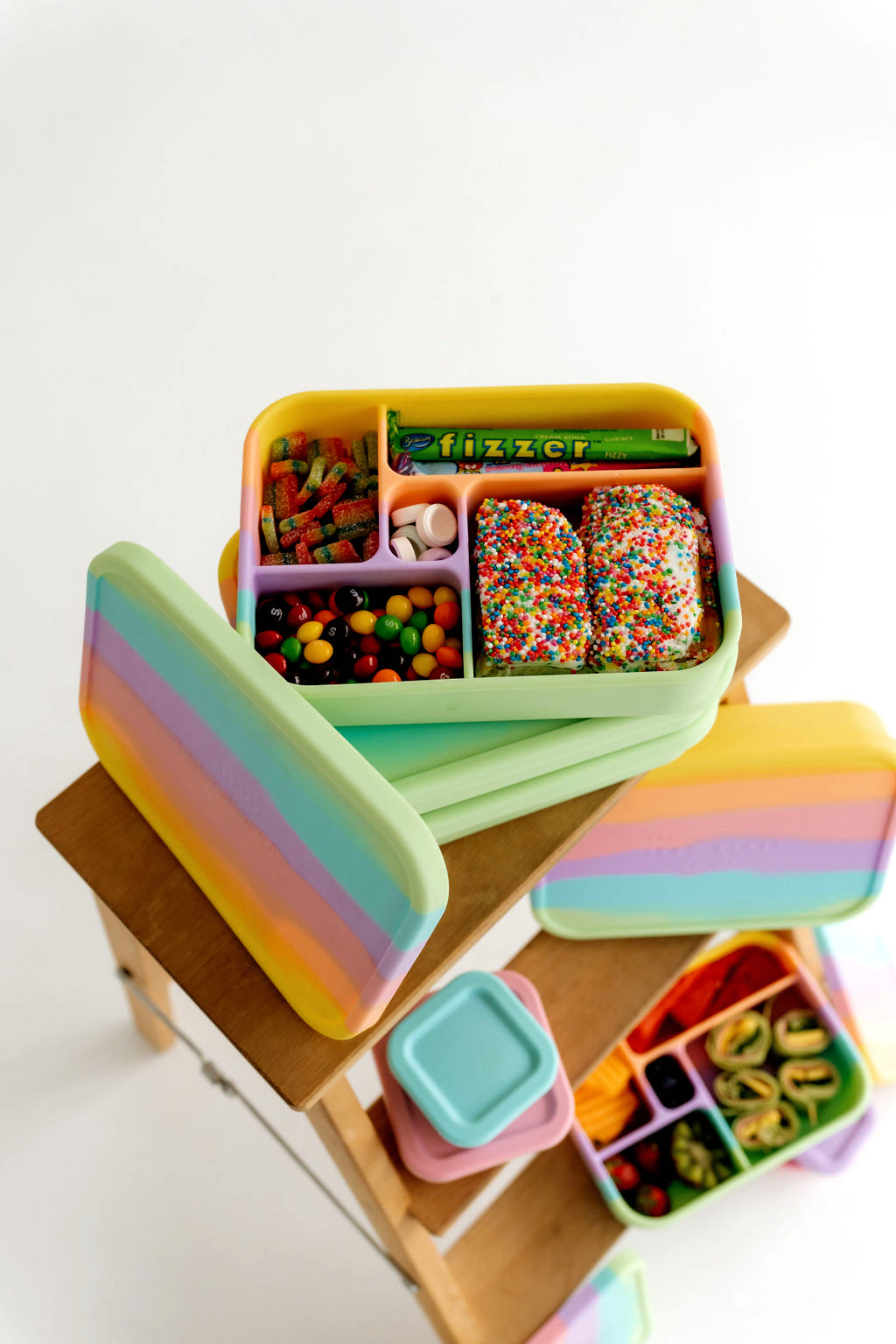 Rainbow Old Logo Bento Lunchbox