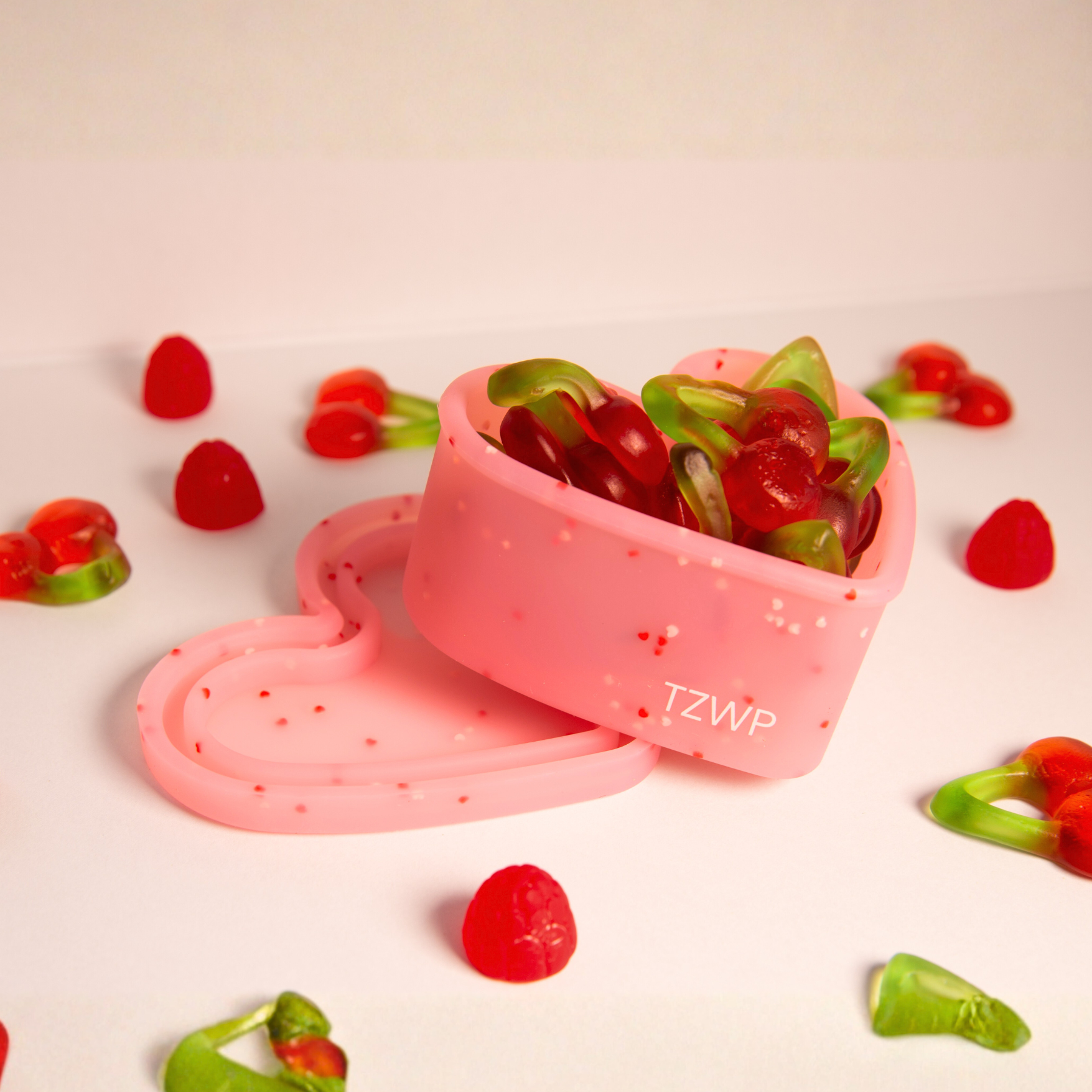 Valentine Confetti Heart - Pink