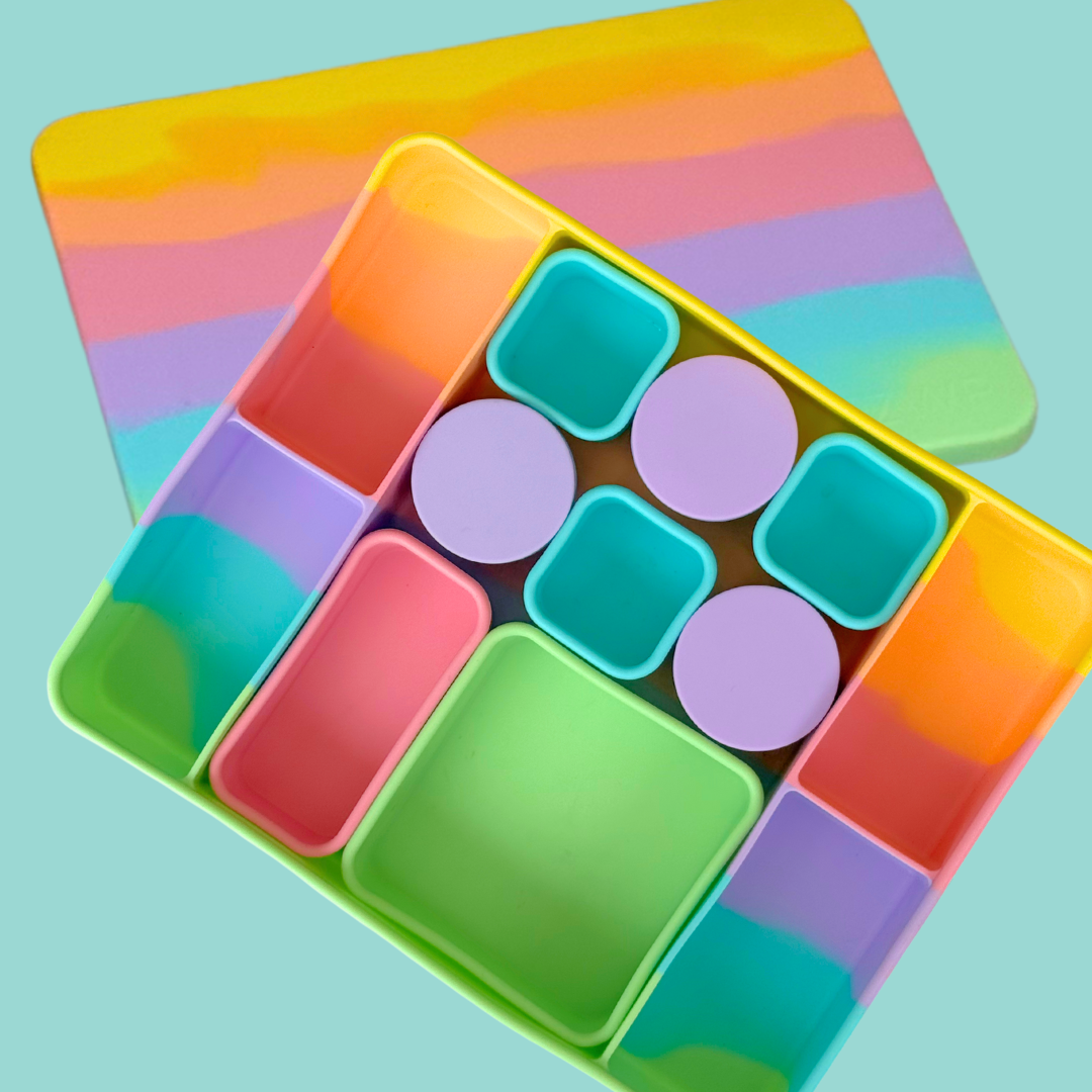Rainbow Platter Box