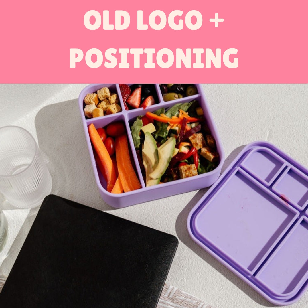 Lilac Old Logo BIG Bento Lunchbox