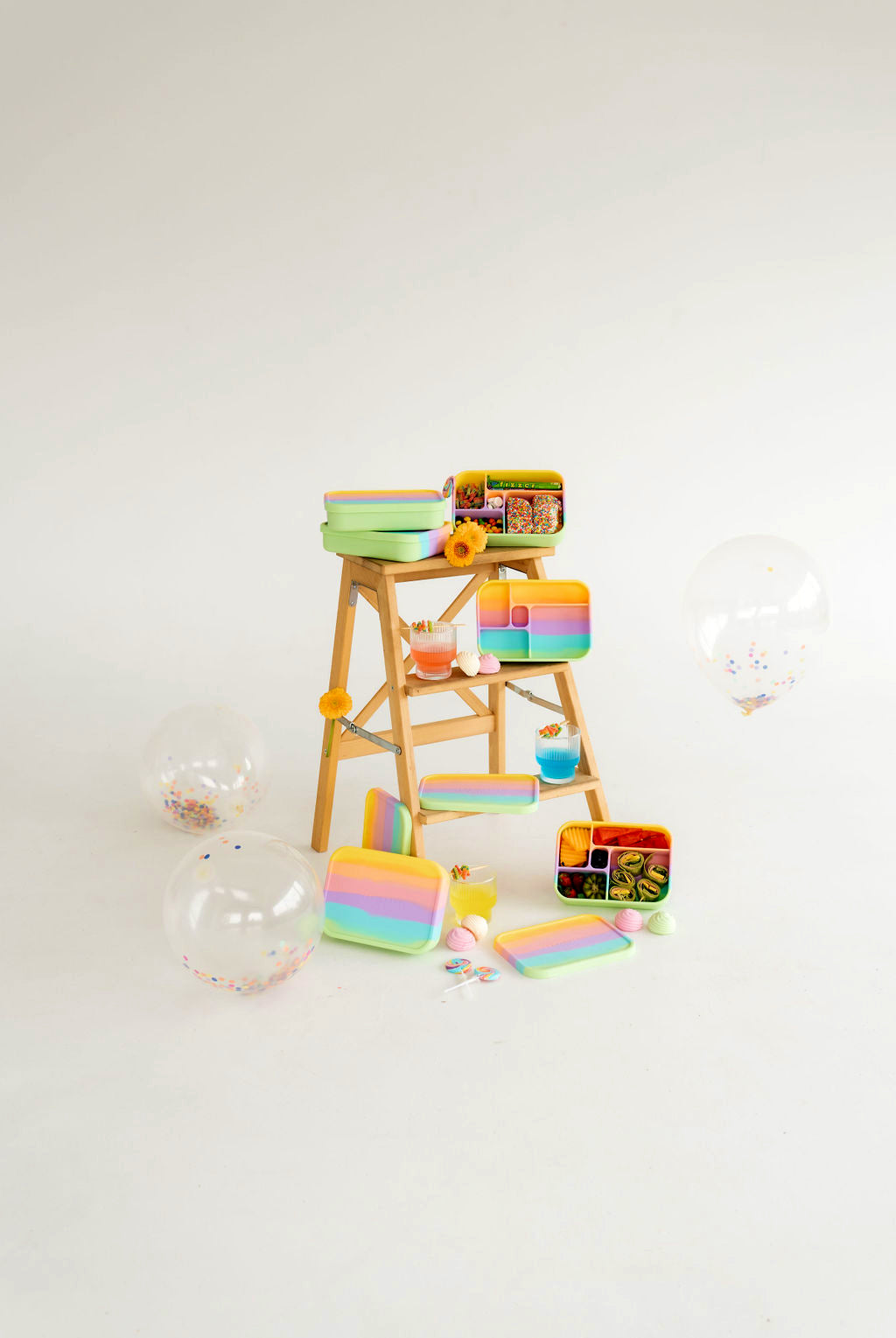 Rainbow Old Logo Bento Lunchbox