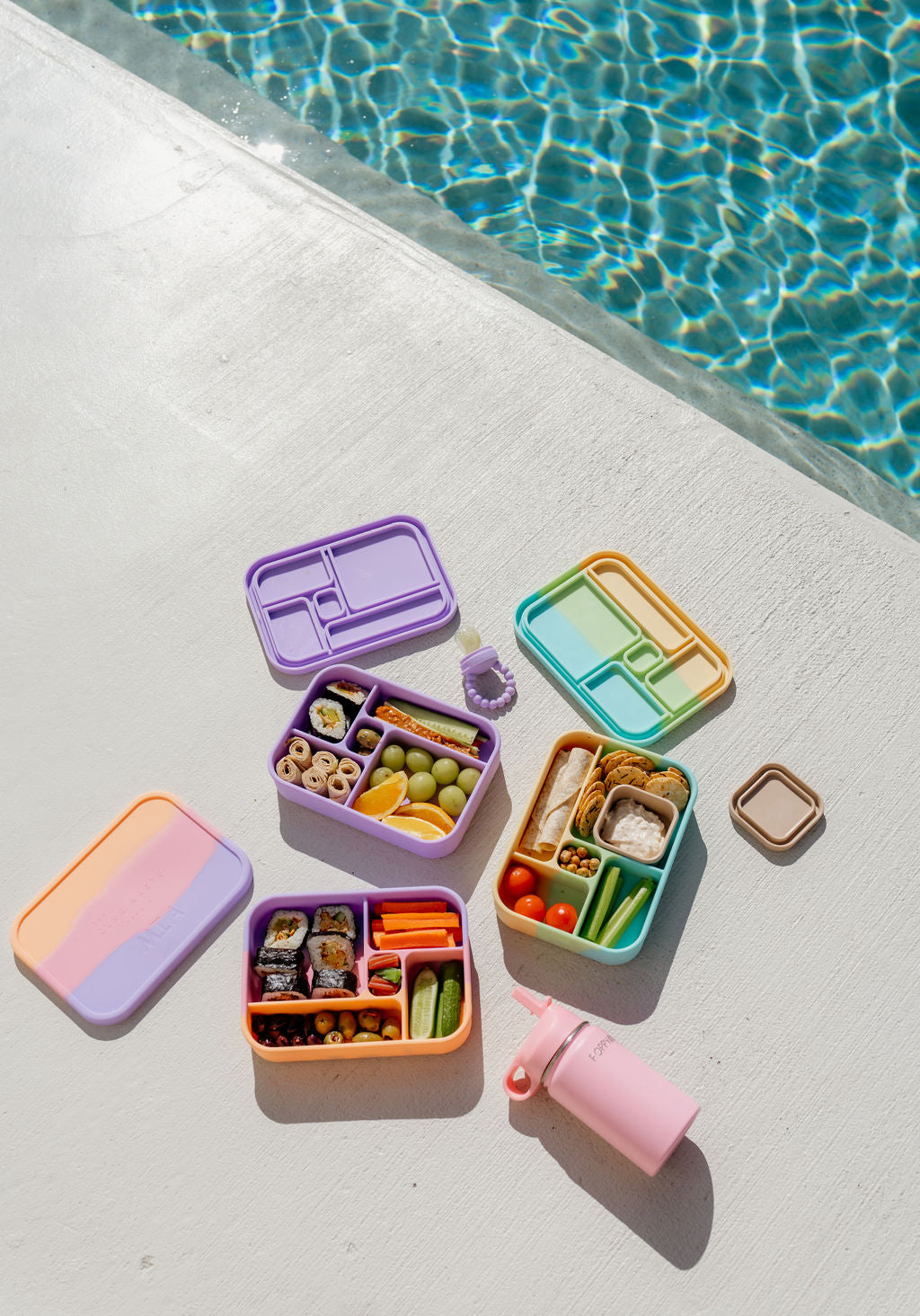 Lilac Old Logo Bento Lunchbox