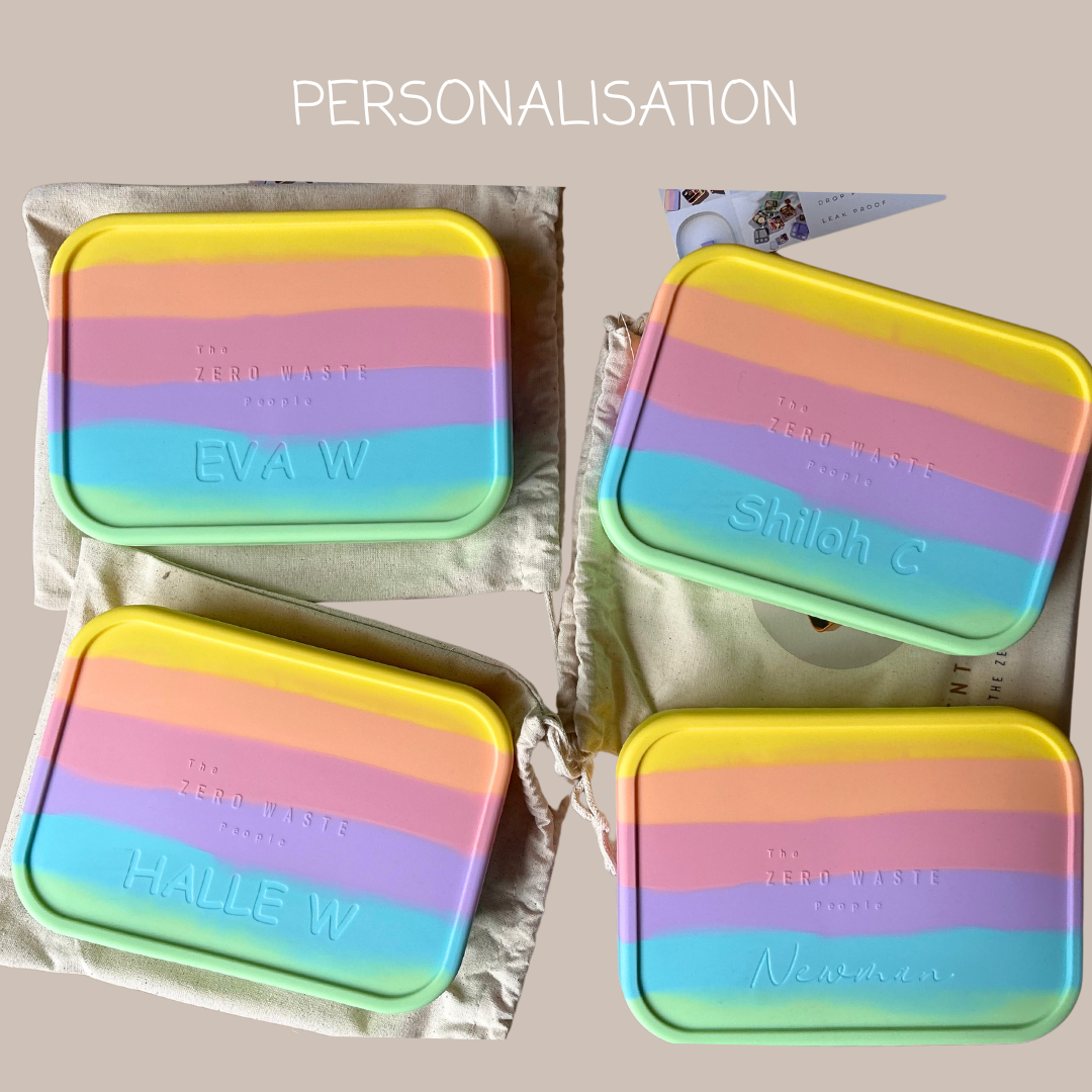 Rainbow Old Logo Bento Lunchbox