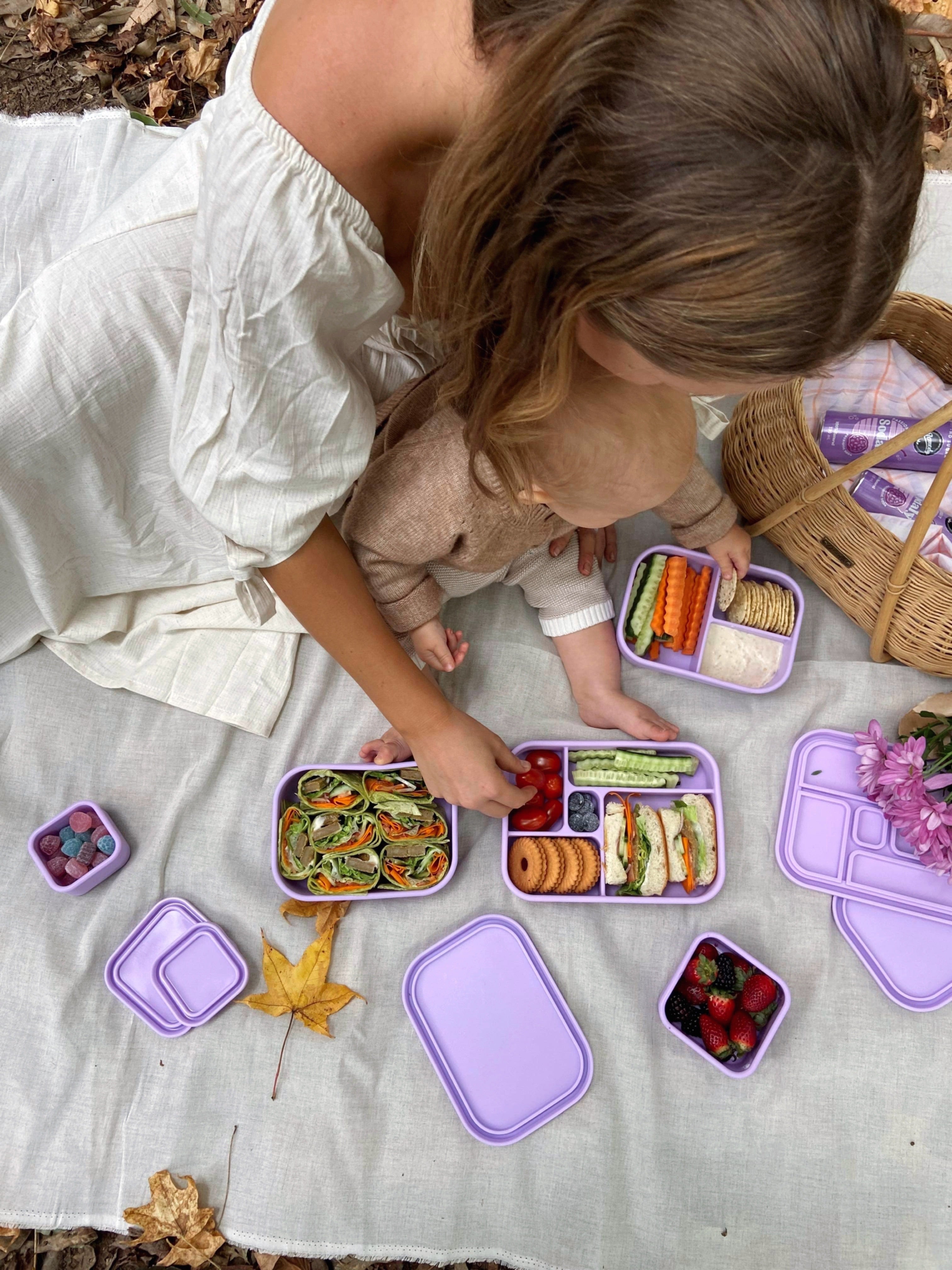 Lilac Old Logo Bento Lunchbox