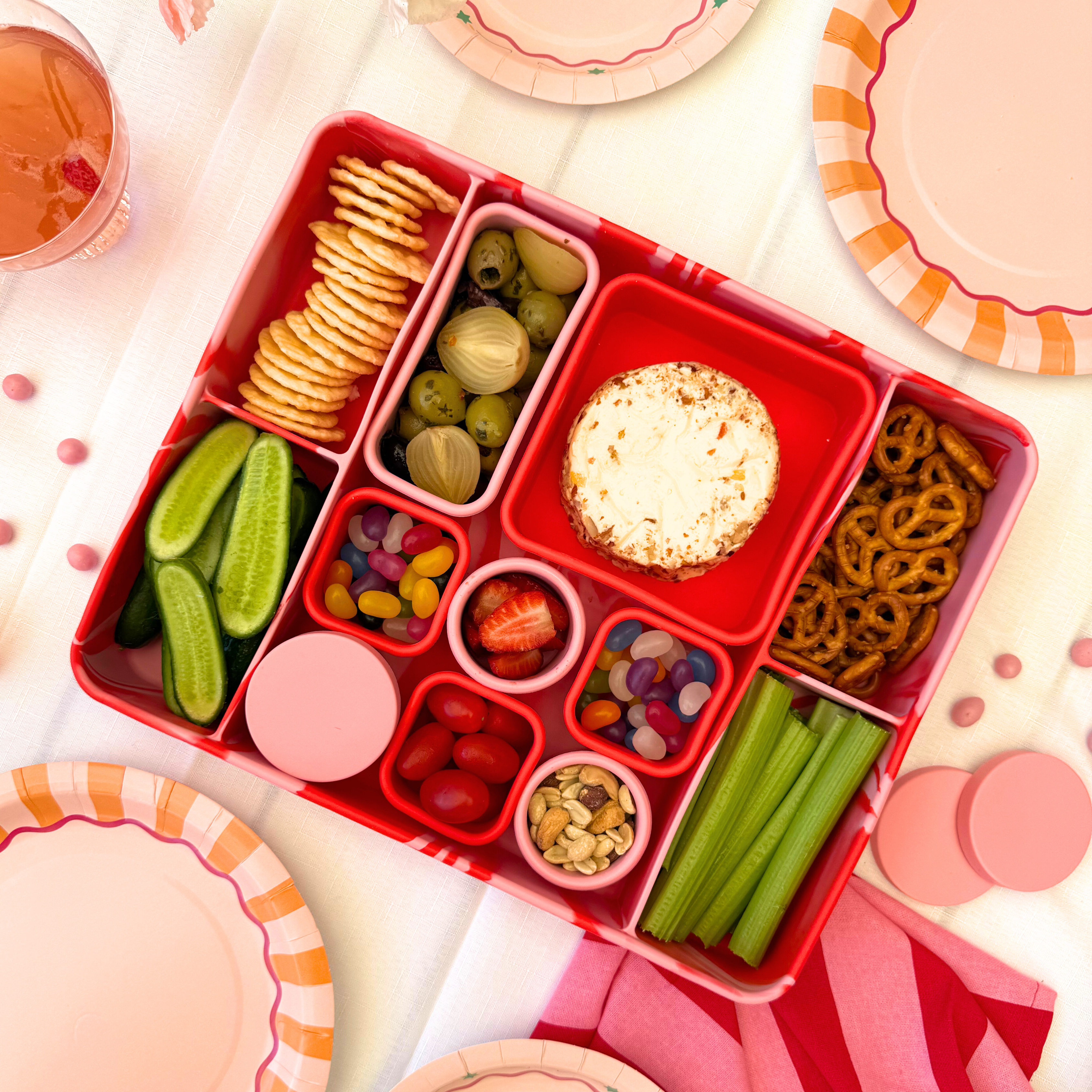 Rose Jam Platter Box