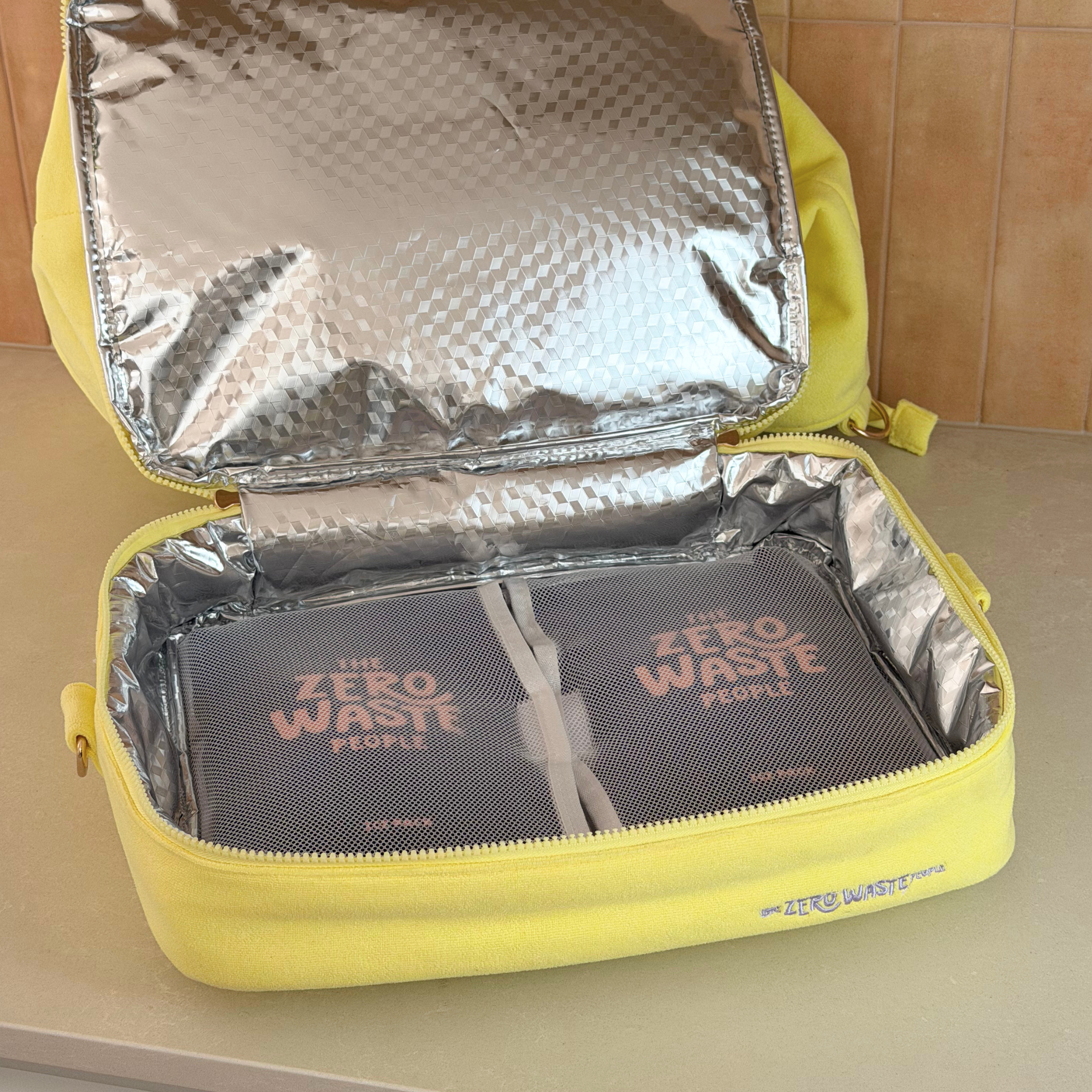 Lemon Everything Cooler Bag