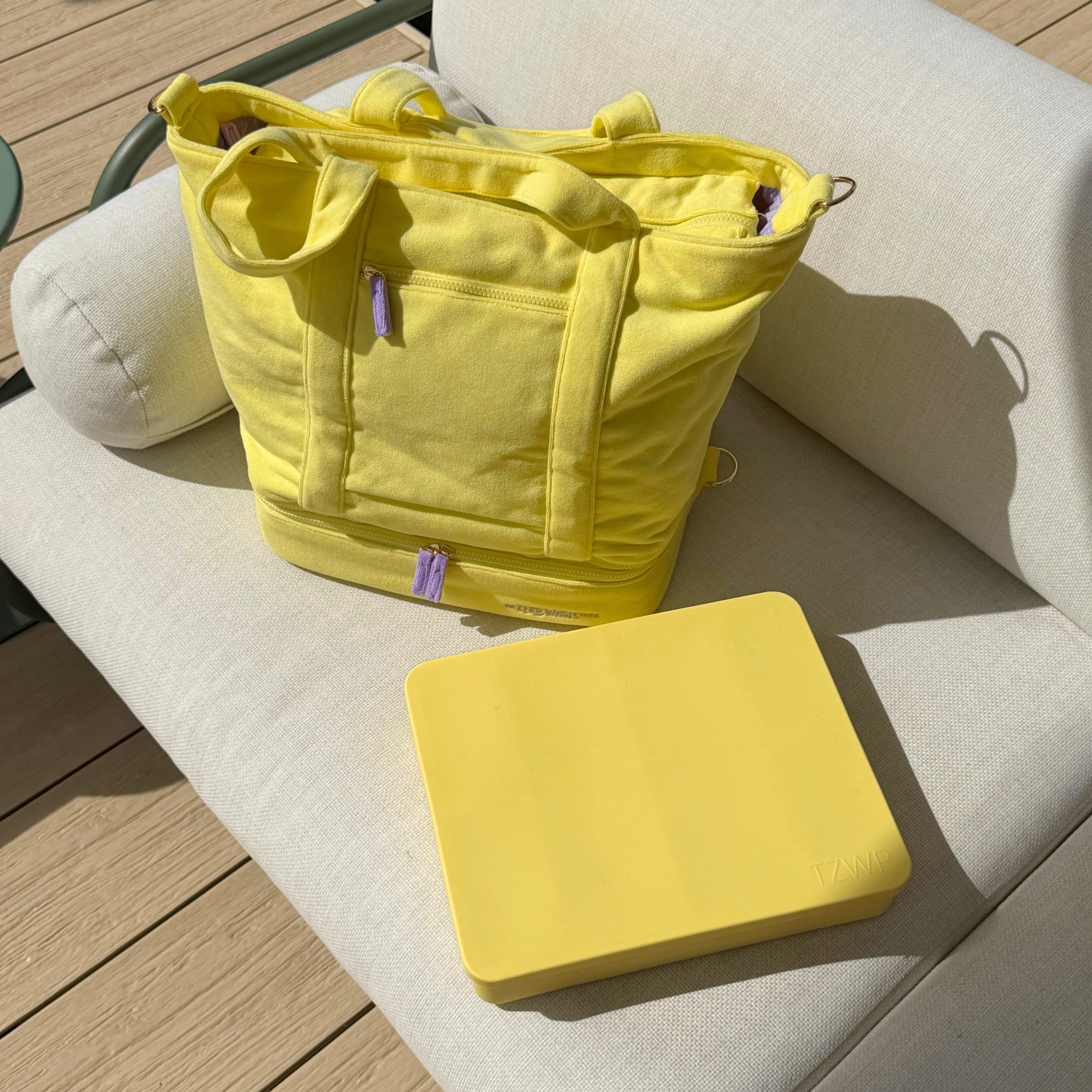 Lemon Everything Cooler Bag