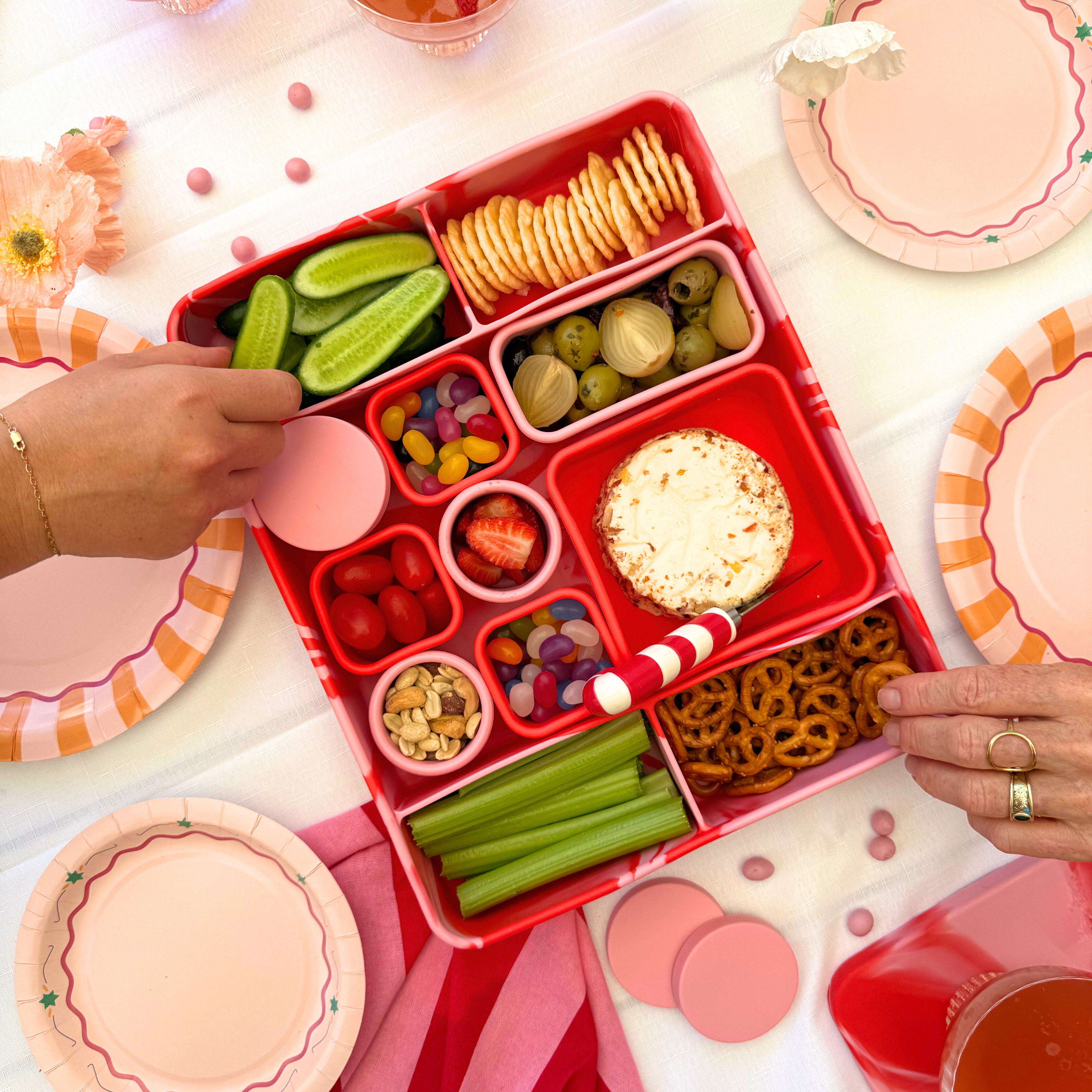Rose Jam Platter Box