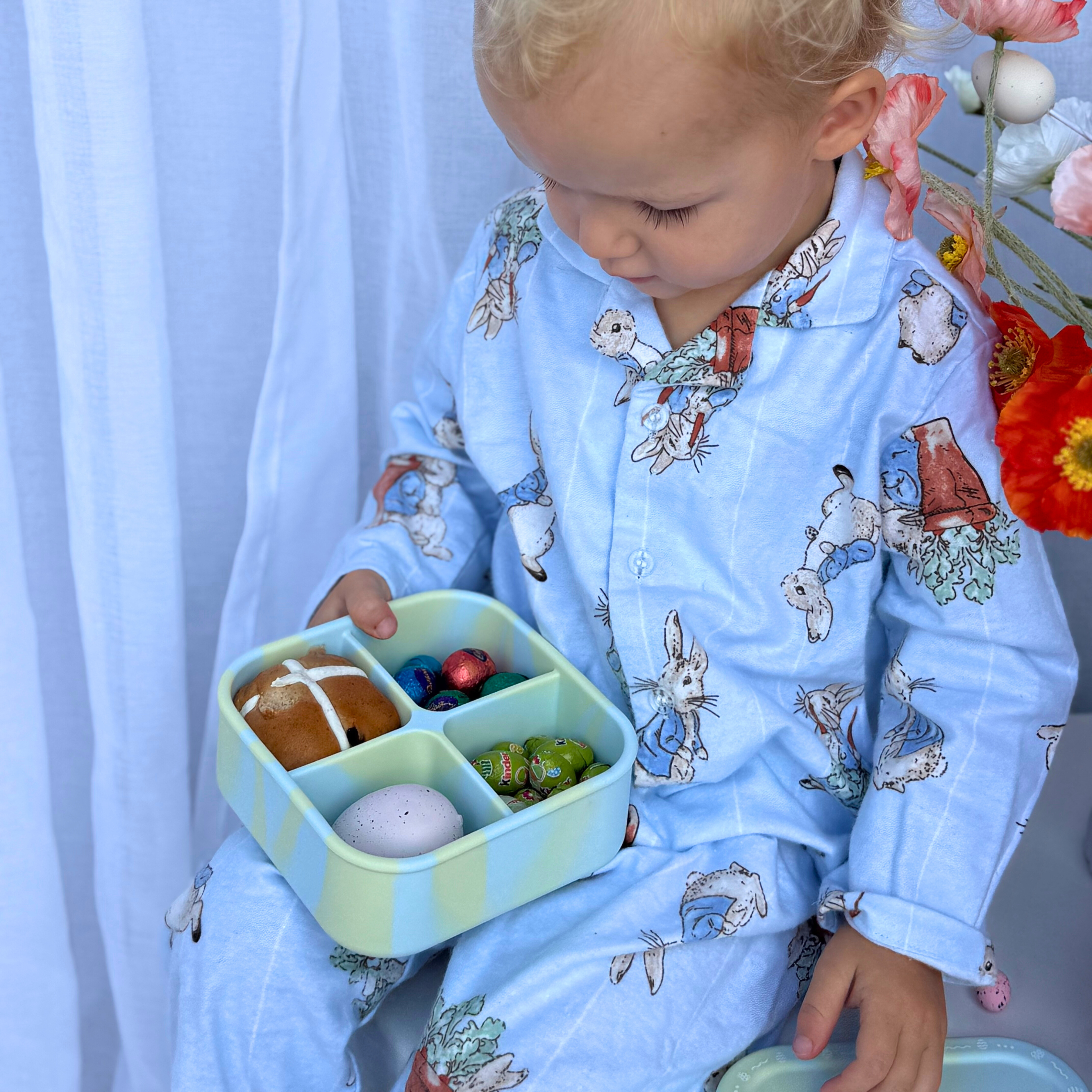 EASTER Bento Snack Box - Mint
