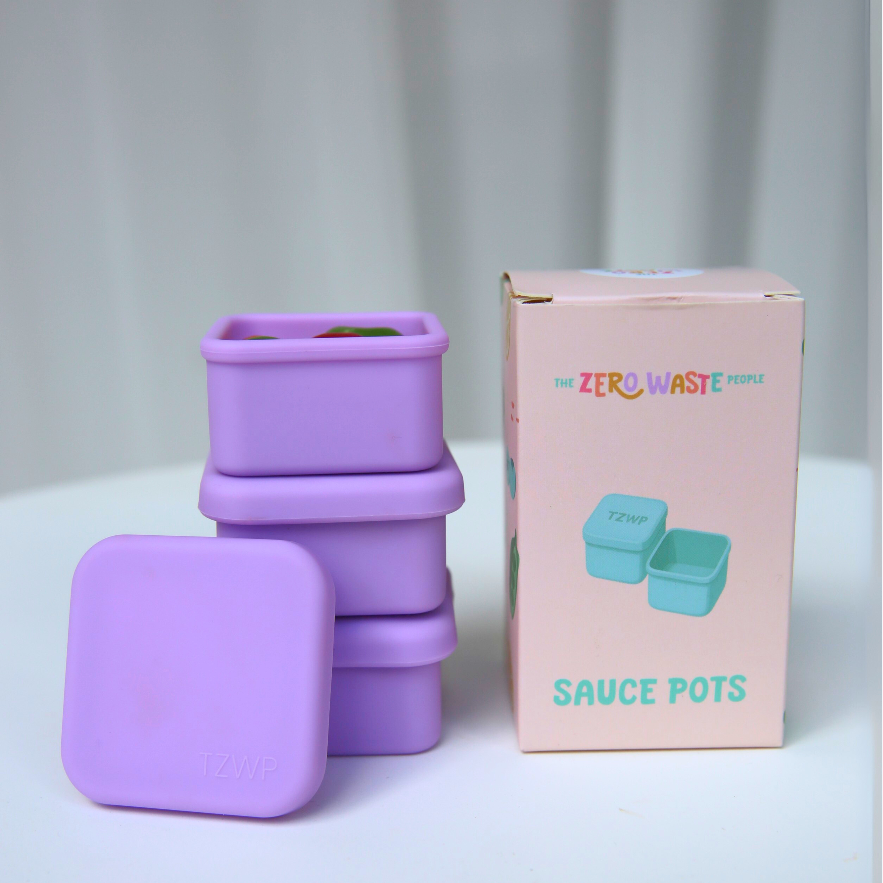 Lilac Sauce Pots