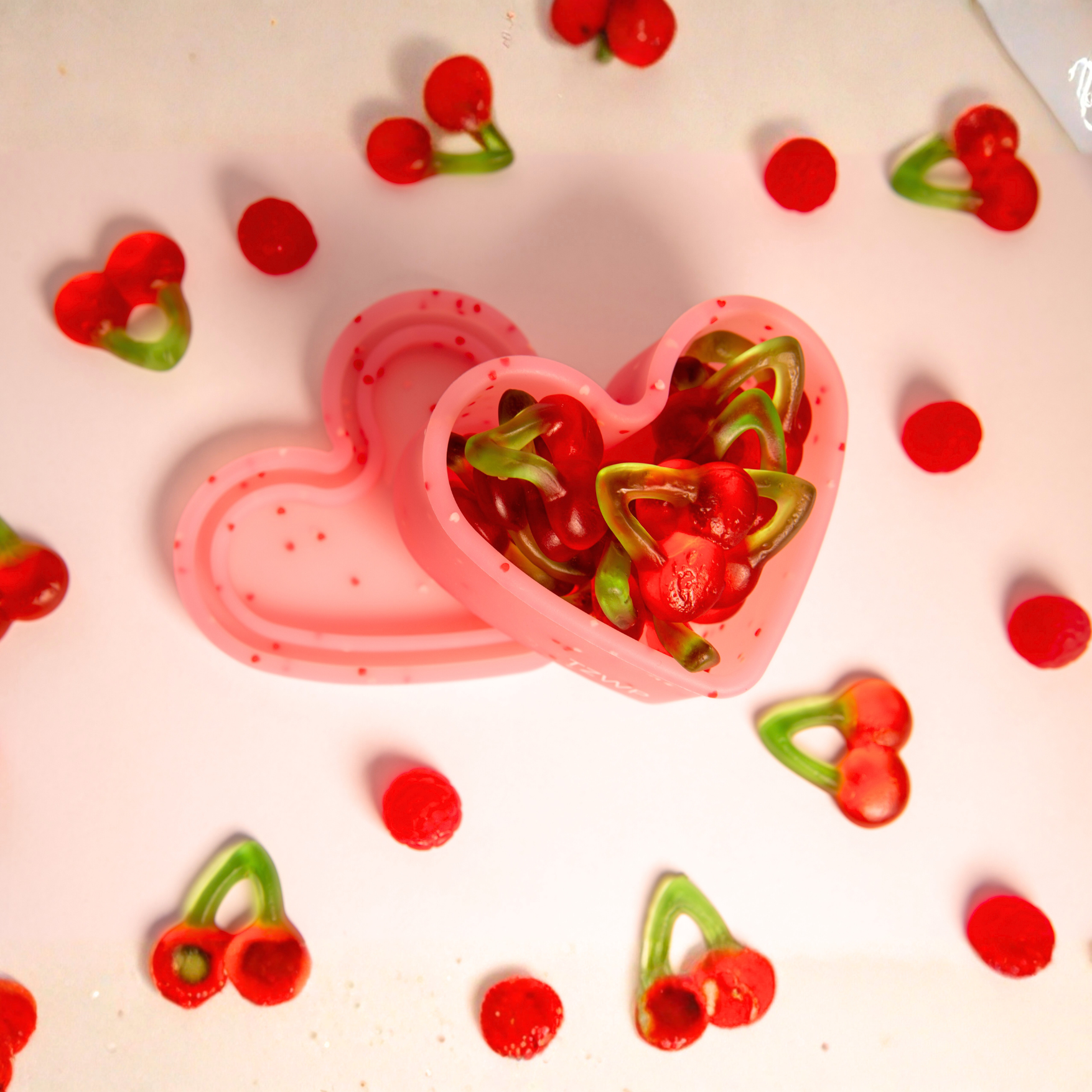 Valentine Confetti Heart - Pink