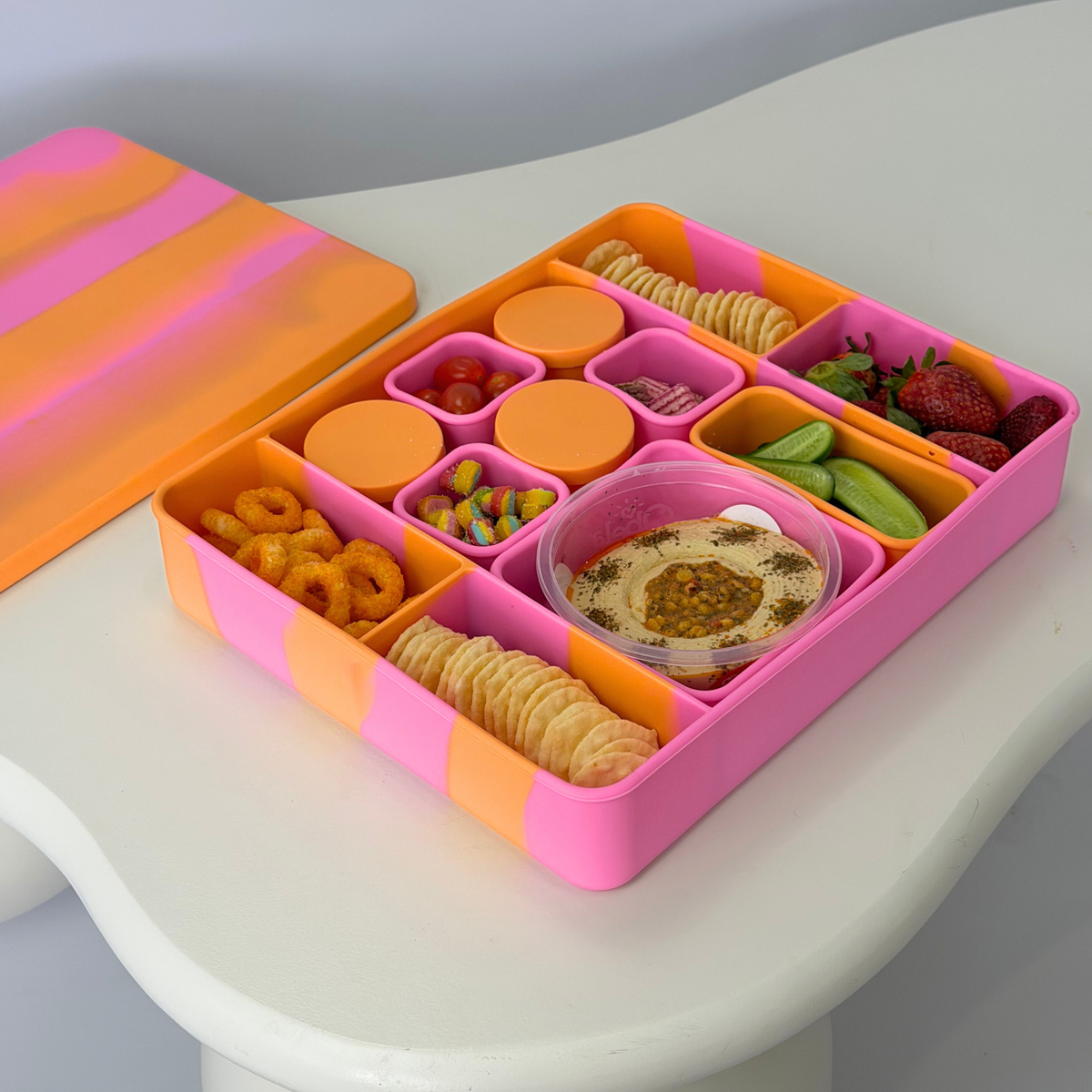 Peach Platter Box
