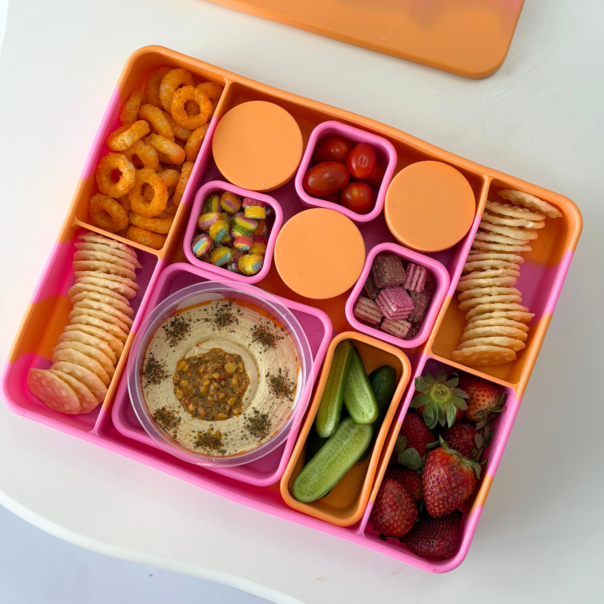 Peach Platter Box