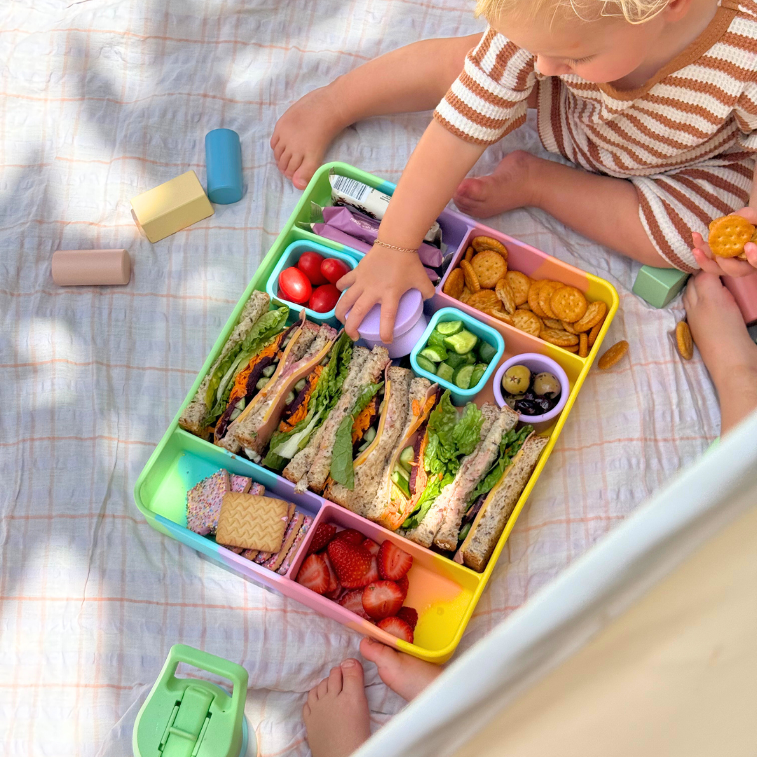 Rainbow Platter Box