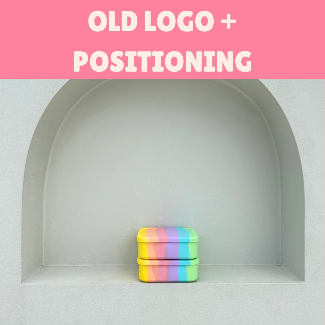 Rainbow Old Logo BIG Bento Lunchbox