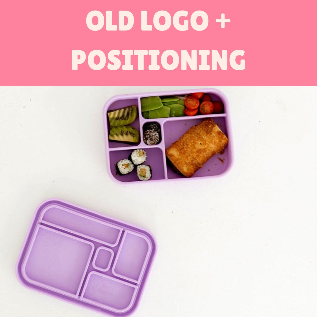 Lilac Old Logo Bento Lunchbox