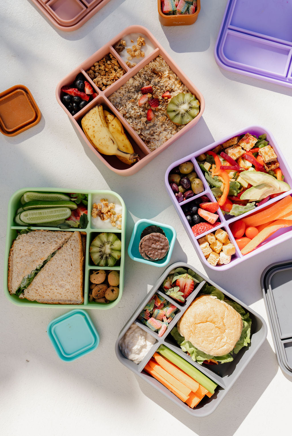 Dusty Pink BIG Bento Lunchbox