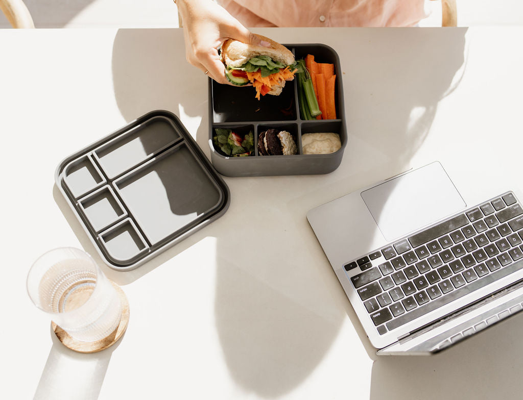 Charcoal BIG Bento Lunchbox