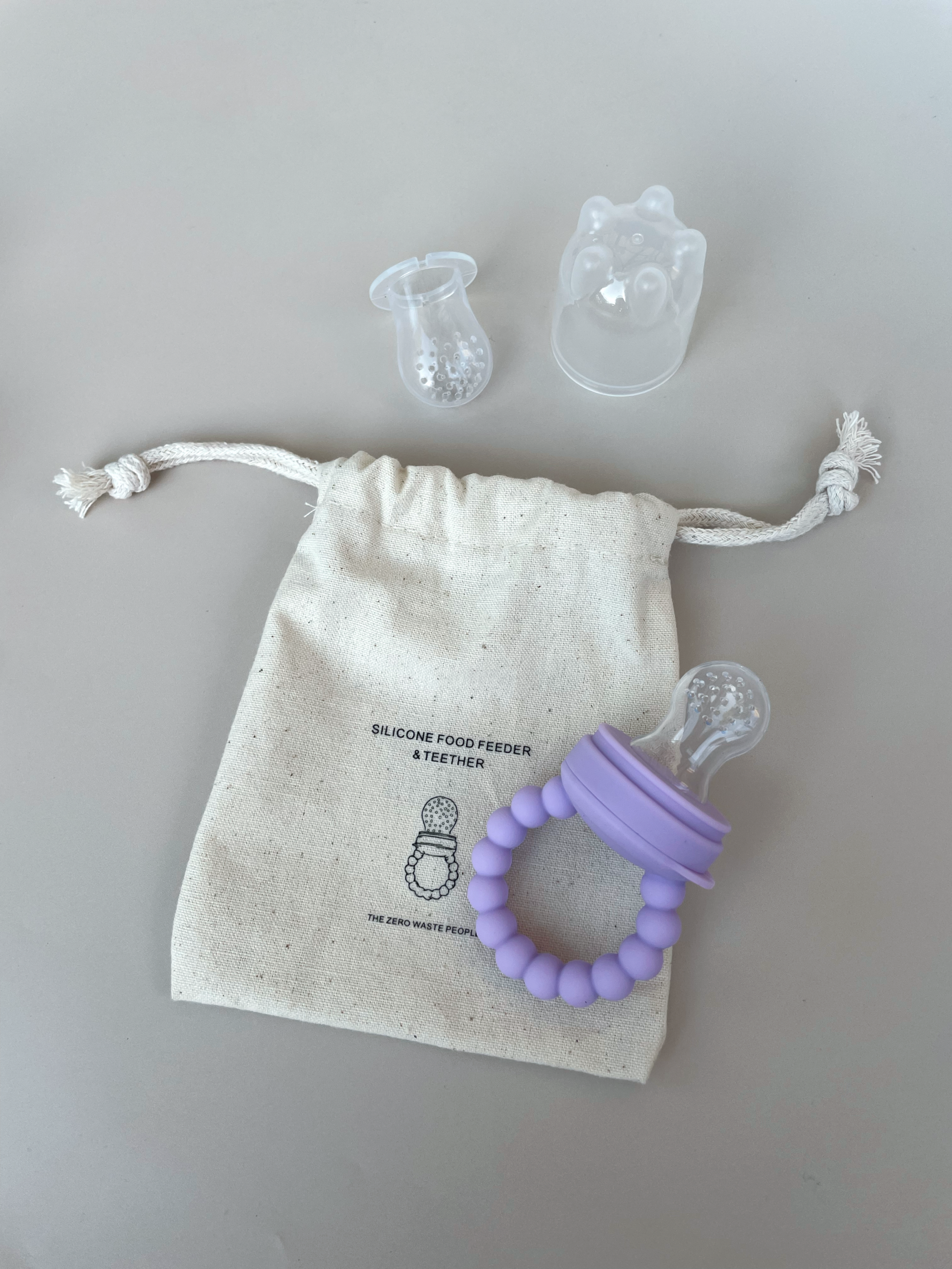 Lilac Silicone Feeder/Teether