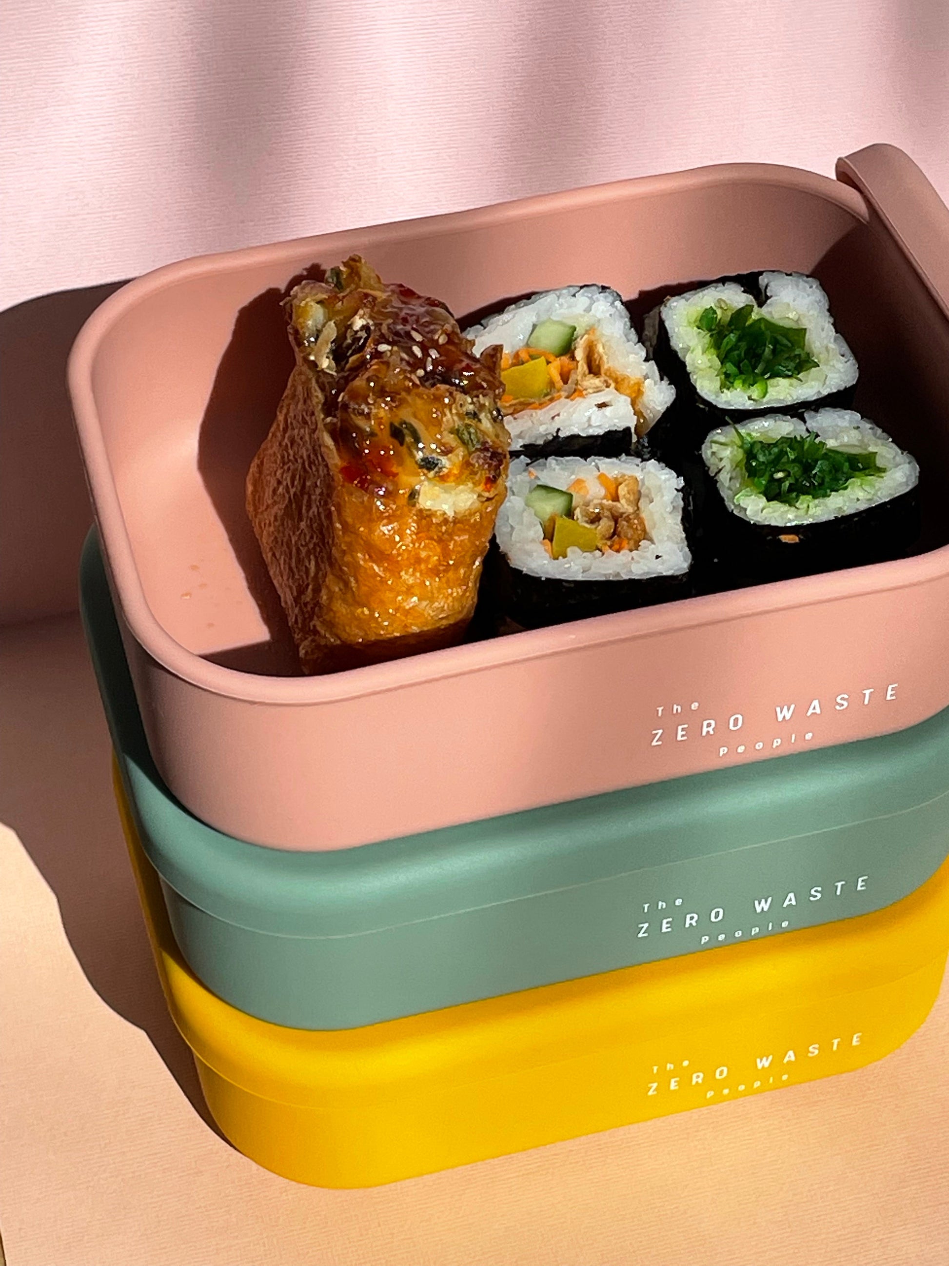 The Zero Waste People silicone bento container