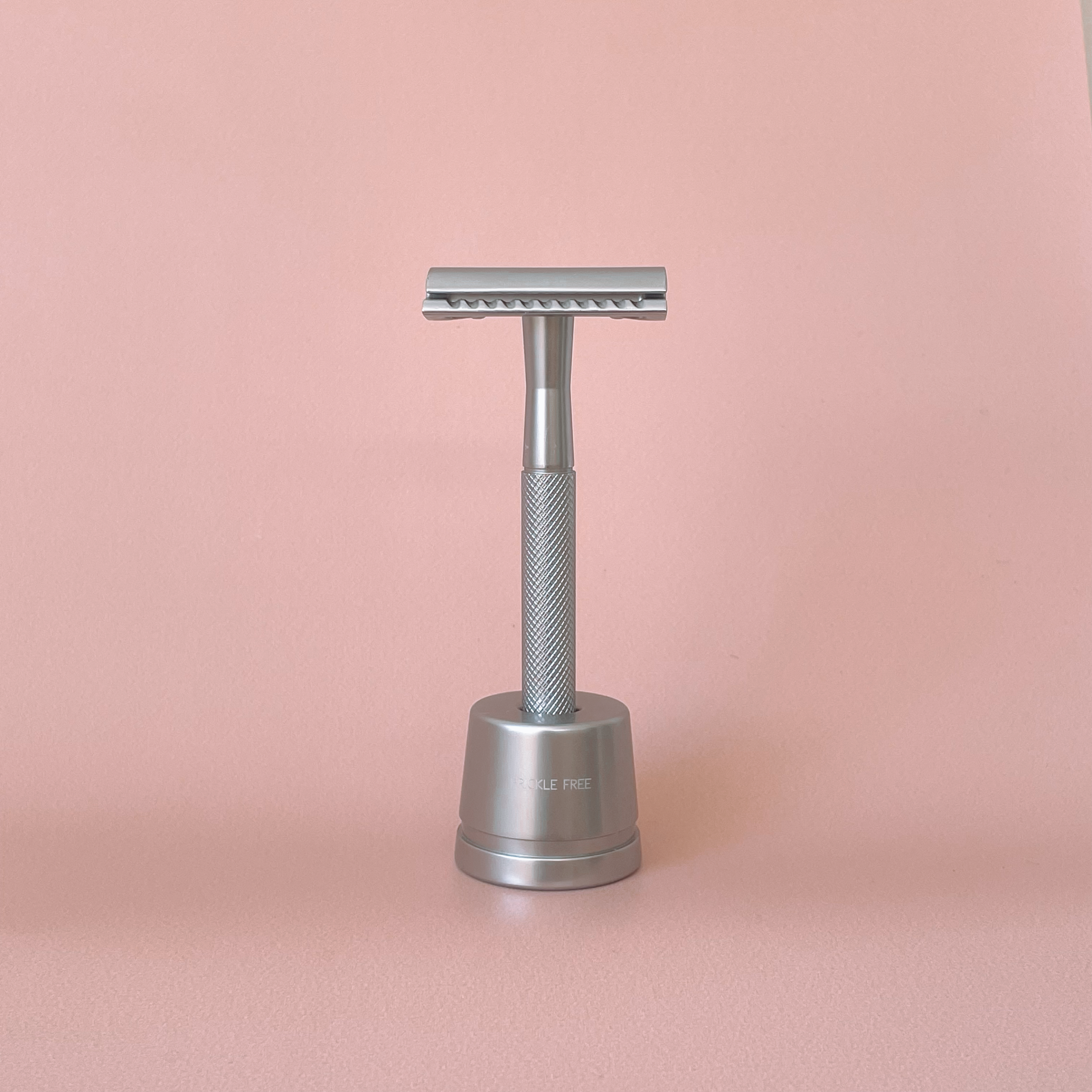 Silver Razor Stand