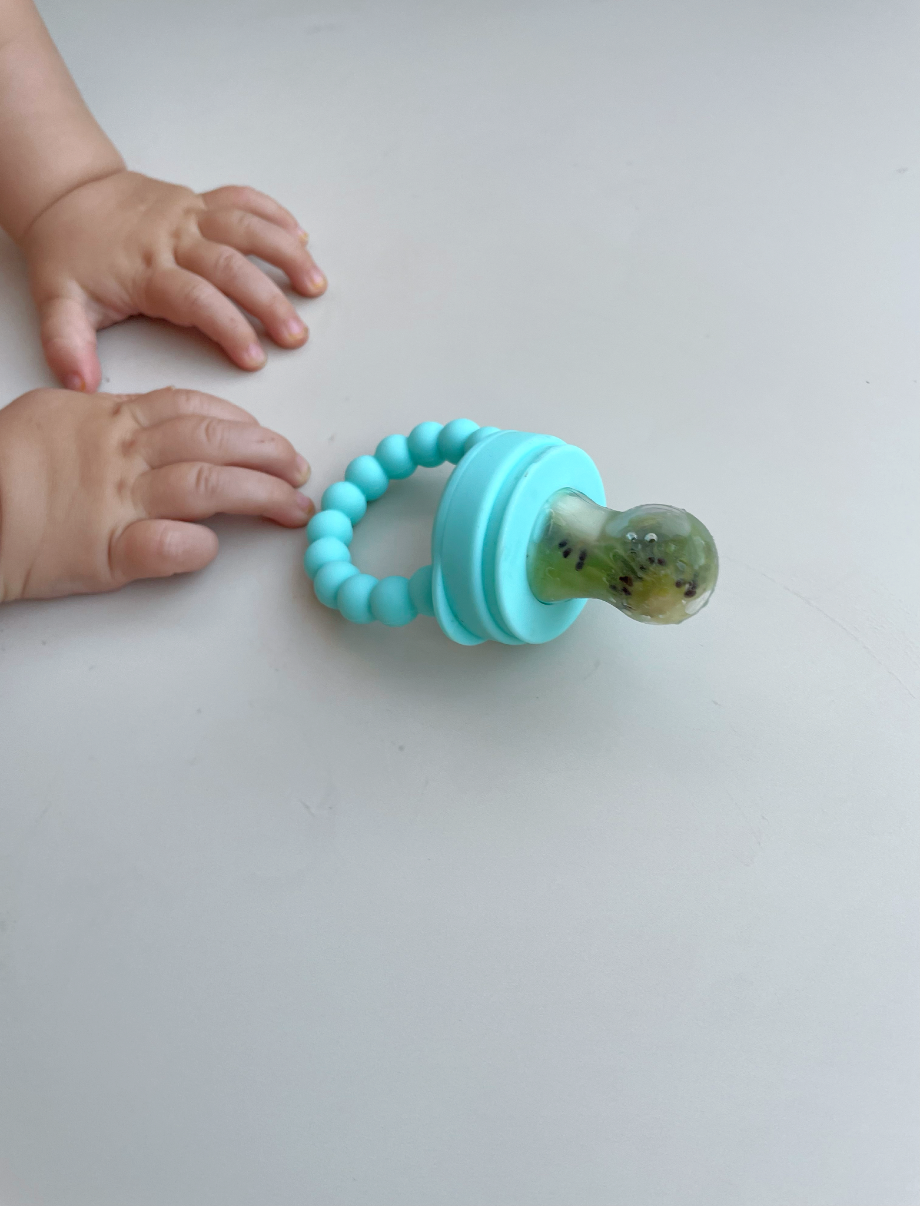 Aqua Silicone Feeder/Teether