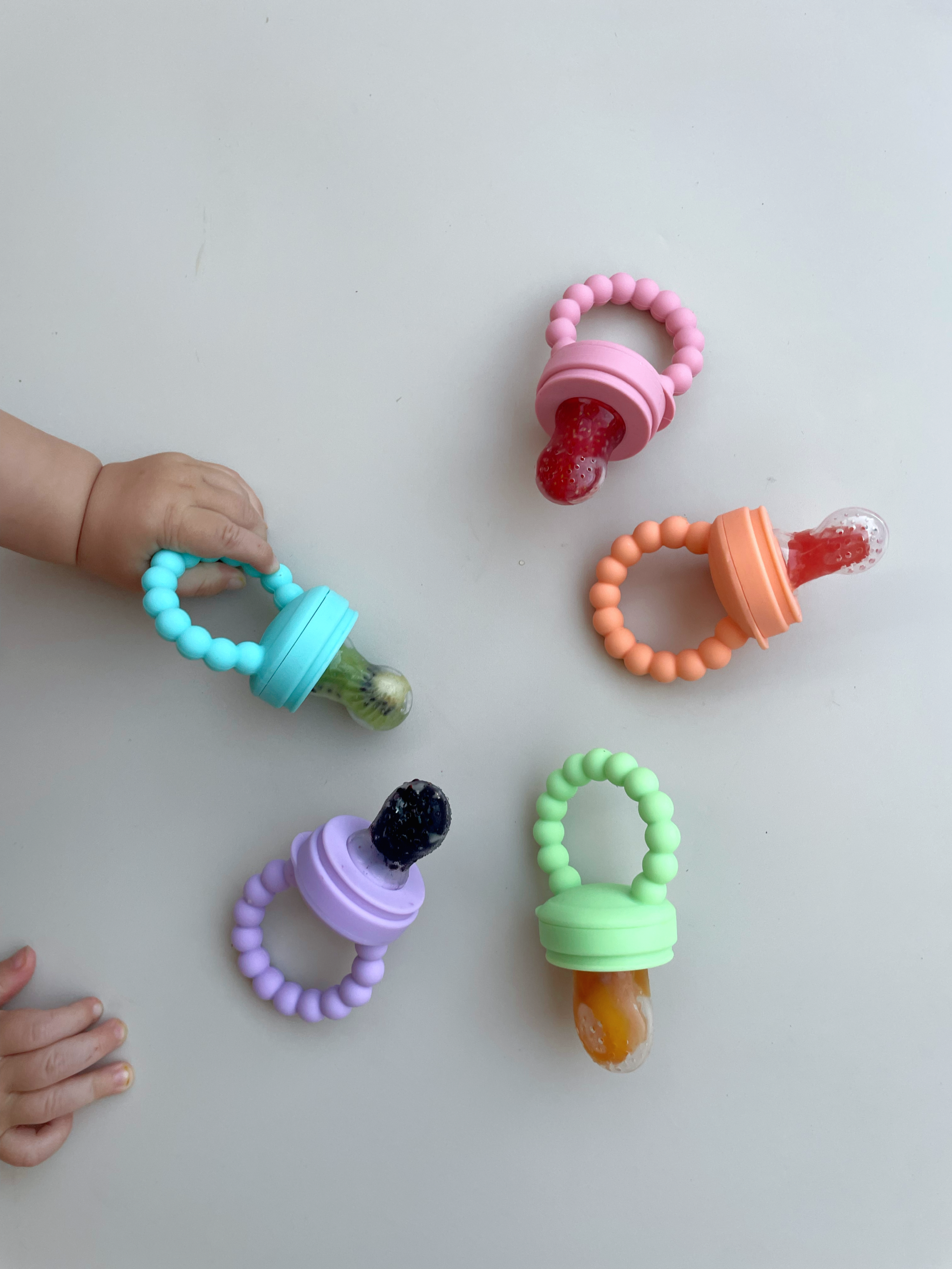 Lilac Silicone Feeder/Teether